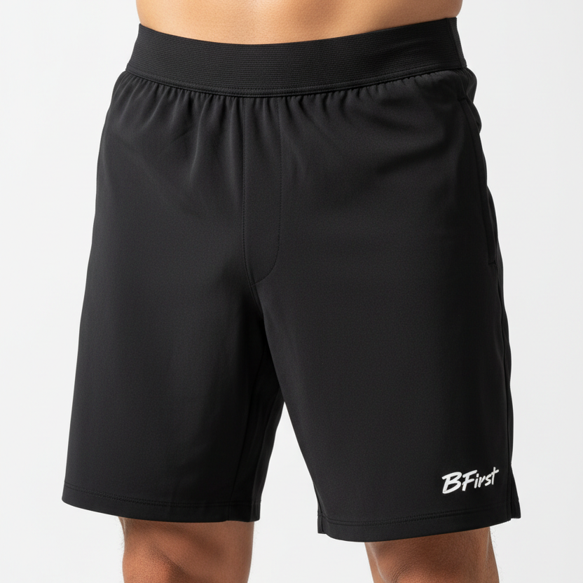 BFirst Performance Shorts - Front Tight Crop