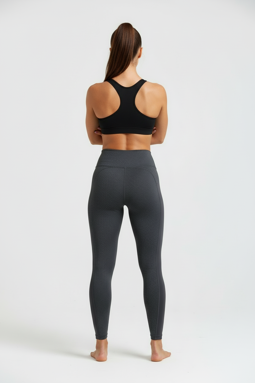 Elite Stripe Leggings - Back