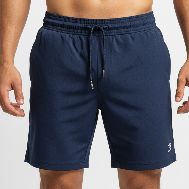Navy Shorts - Front