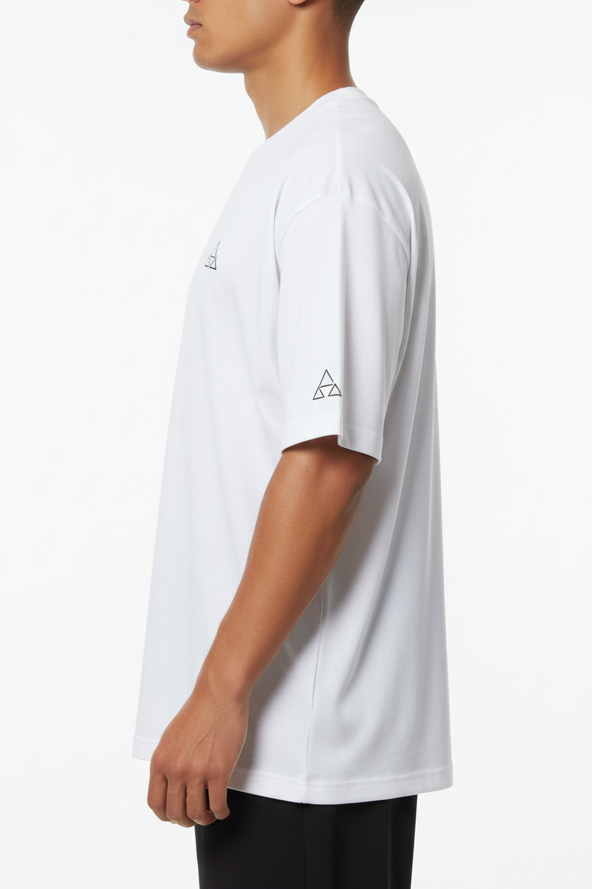 Side view - Oversized Lifestyle Tee