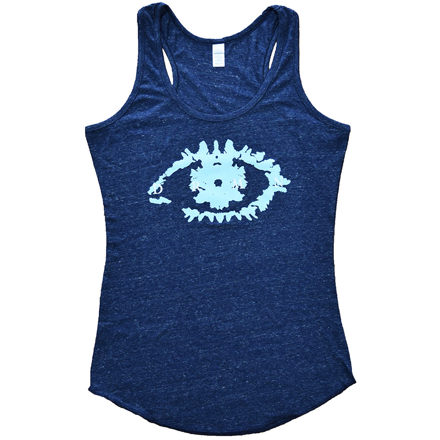 Women's DRMN Eye Tank Top in Navy